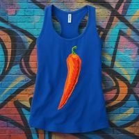 Hot Chili Pepper Funny Gift For Spicy Food Lover Gift Women's Tank Top thumb 3