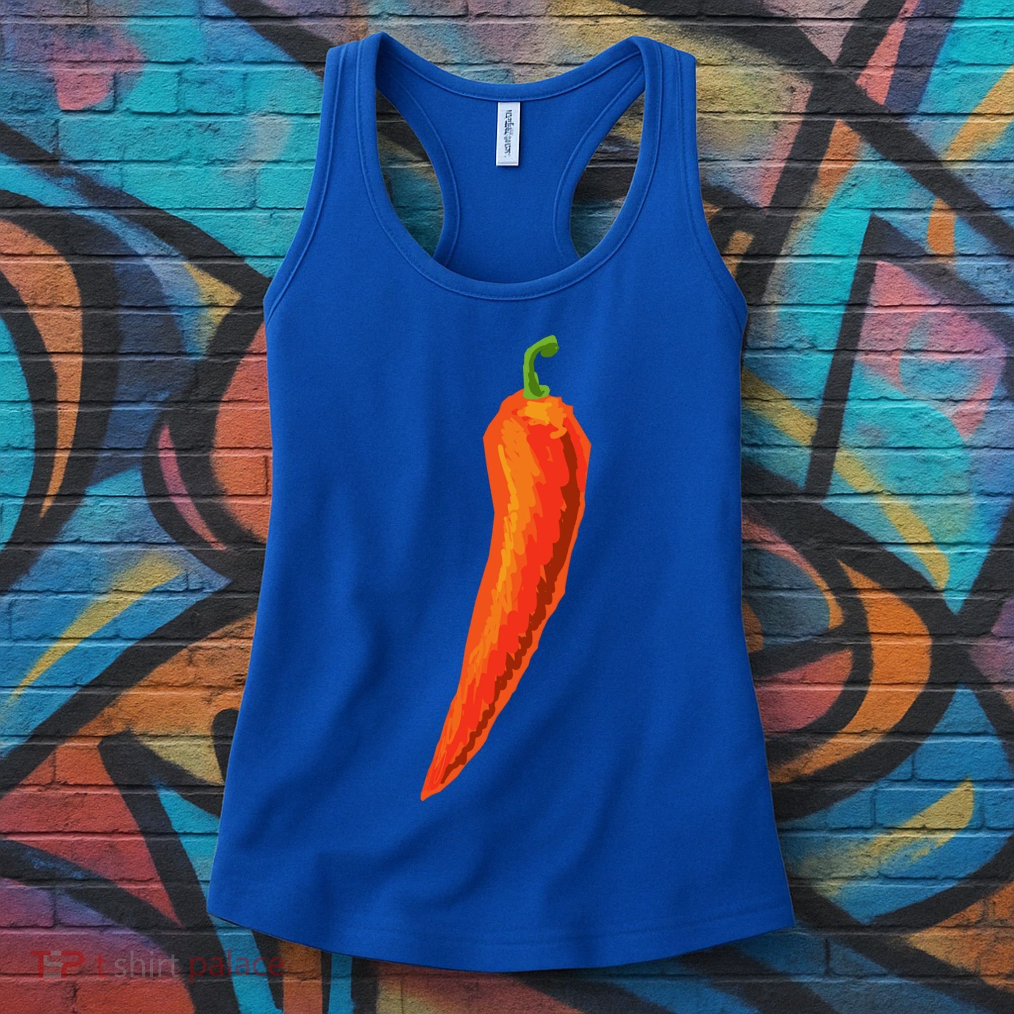 Hot Chili Pepper Funny Gift For Spicy Food Lover Gift Women's Tank Top