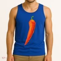 Hot Chili Pepper Funny Gift For Spicy Food Lover Gift Tank Top thumb 3