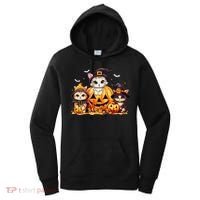Halloween Cat Pumpkin Spooky Season Gift Women's Hoodie thumb 0