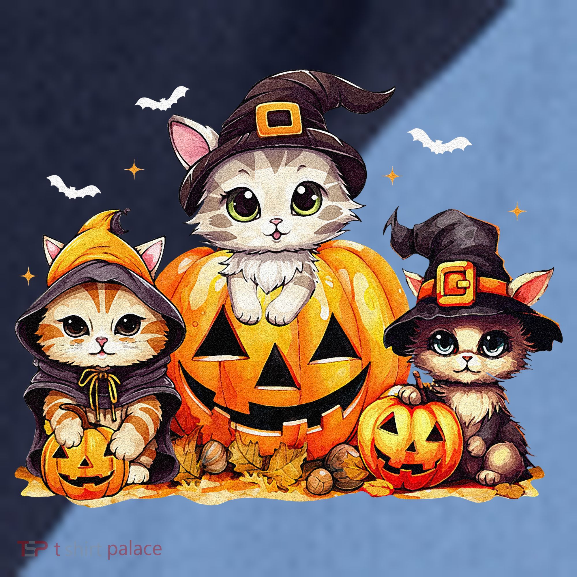 Halloween Cat Pumpkin Spooky Season Gift Raglan Baseball Sleeve Shirt