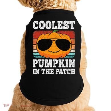 Halloween Coolest Pumpkin In The Patch Doggie Tank