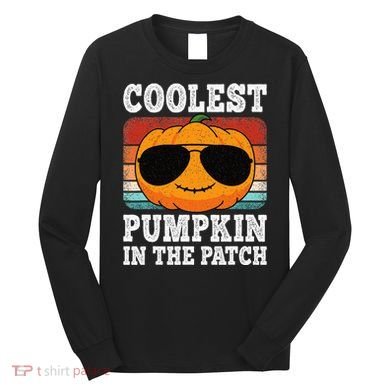 Halloween Coolest Pumpkin In The Patch Long Sleeve Shirt