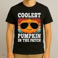 Halloween Coolest Pumpkin In The Patch T-Shirt thumb 3