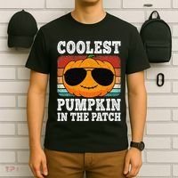 Halloween Coolest Pumpkin In The Patch T-Shirt thumb 6