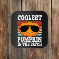 Halloween Coolest Pumpkin In The Patch Coaster thumb 0