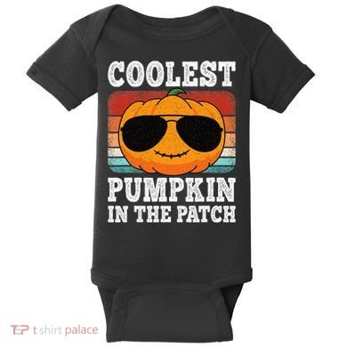 Halloween Coolest Pumpkin In The Patch Baby Bodysuit