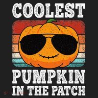 Halloween Coolest Pumpkin In The Patch Hat thumb 2