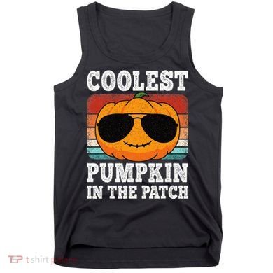 Halloween Coolest Pumpkin In The Patch Tank Top