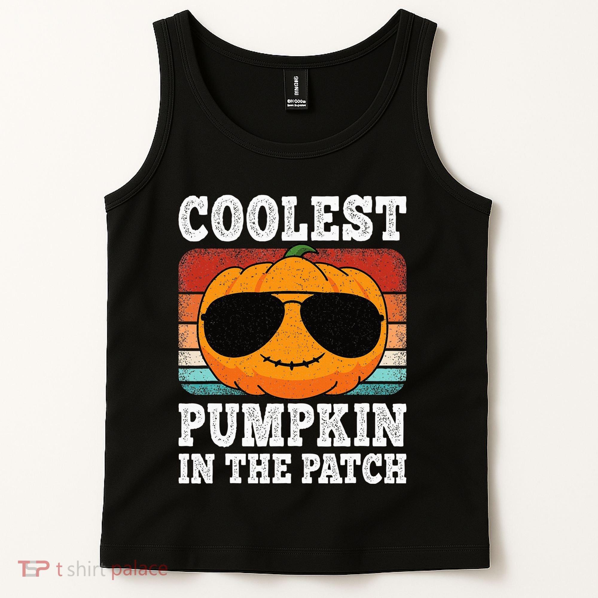 Halloween Coolest Pumpkin In The Patch Tank Top