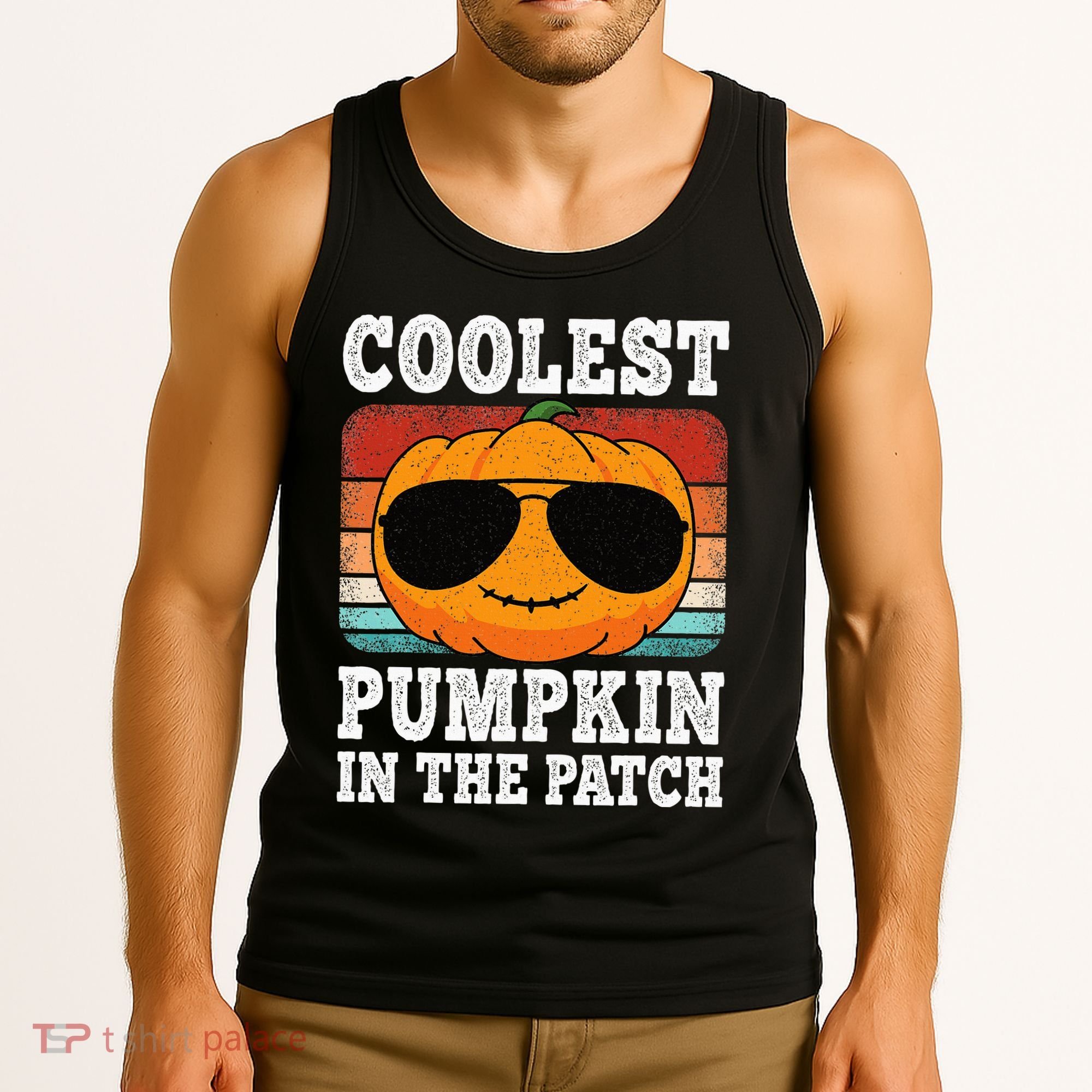Halloween Coolest Pumpkin In The Patch Tank Top