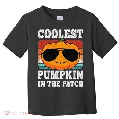 Halloween Coolest Pumpkin In The Patch Toddler T-Shirt