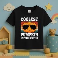 Halloween Coolest Pumpkin In The Patch Toddler T-Shirt thumb 3