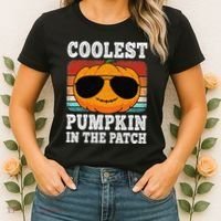 Halloween Coolest Pumpkin In The Patch Women's T-Shirt thumb 2