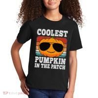 Halloween Coolest Pumpkin In The Patch Kids T-Shirt thumb 2
