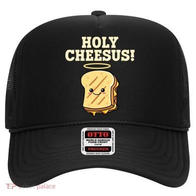 Holy Cheesus! Pun Grilled Cheese Lover Gift Hat