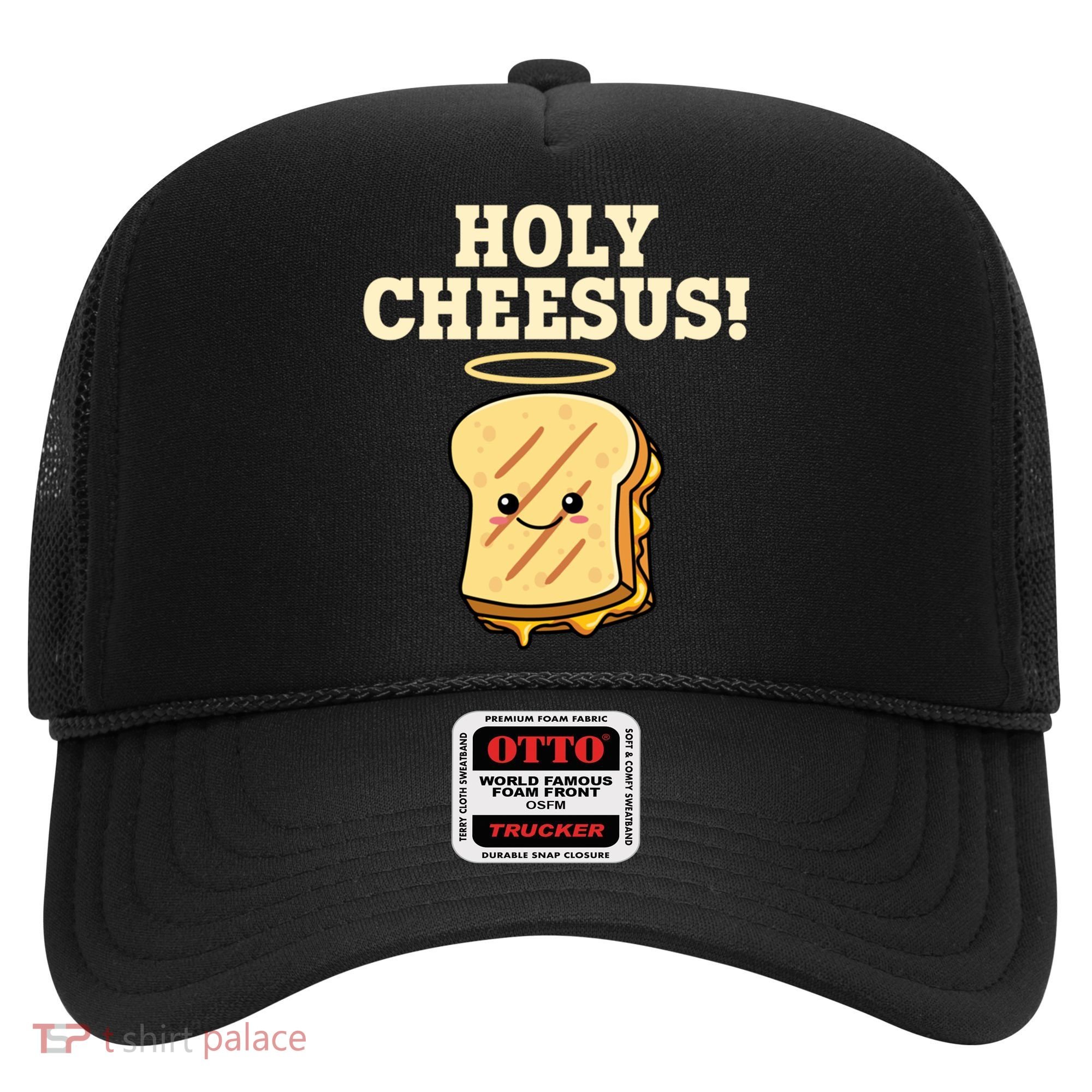 Holy Cheesus! Pun Grilled Cheese Lover Gift Hat