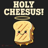 Holy Cheesus! Pun Grilled Cheese Lover Gift Hat thumb 2