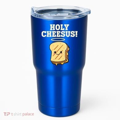 Holy Cheesus! Pun Grilled Cheese Lover Gift Tumbler