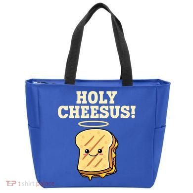 Holy Cheesus! Pun Grilled Cheese Lover Gift Tote Bag