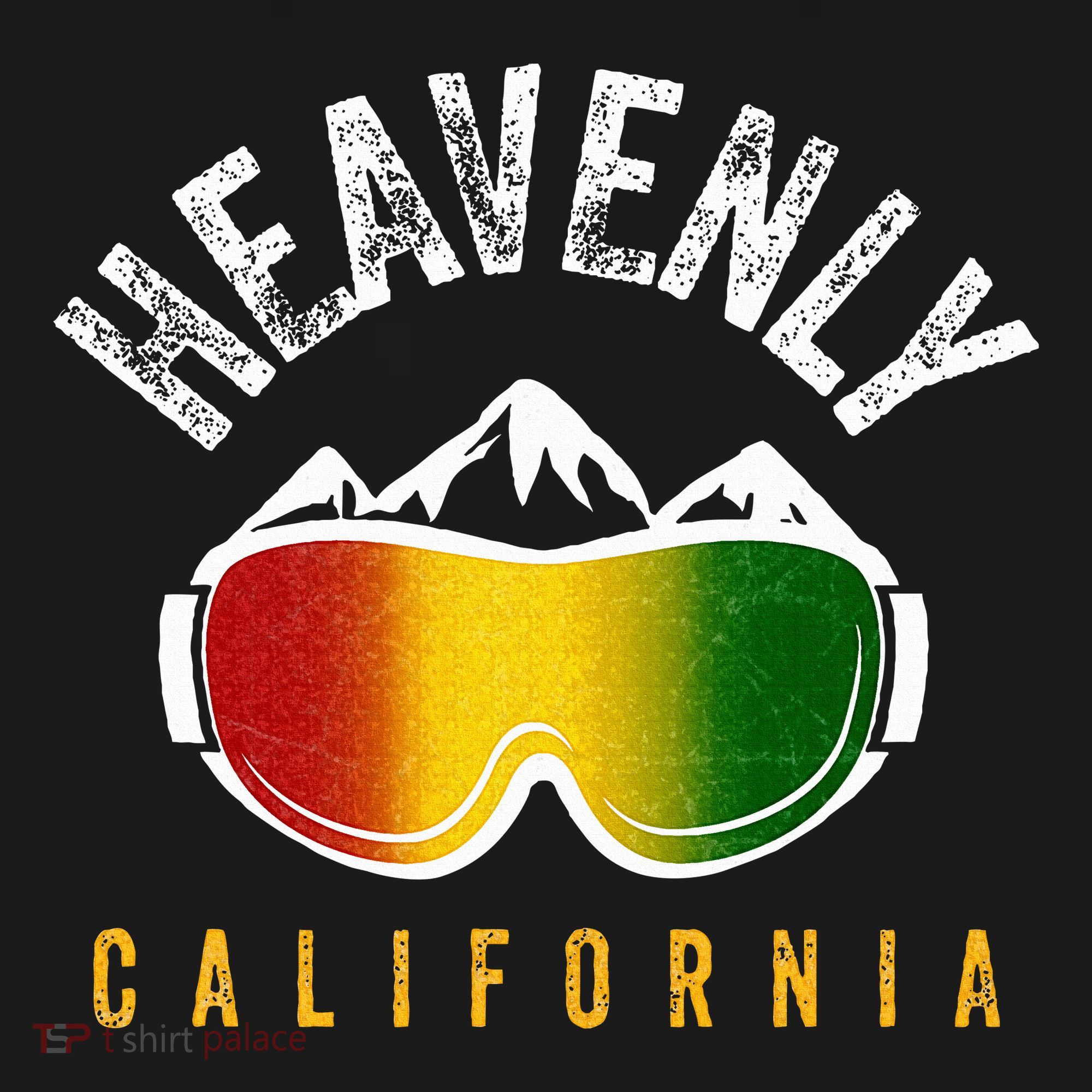 Heavenly California Rasta Lake Tahoe Jamaica Winter Reggae  Women's Hoodie