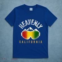 Heavenly California Rasta Lake Tahoe Jamaica Winter Reggae  T-Shirt thumb 5