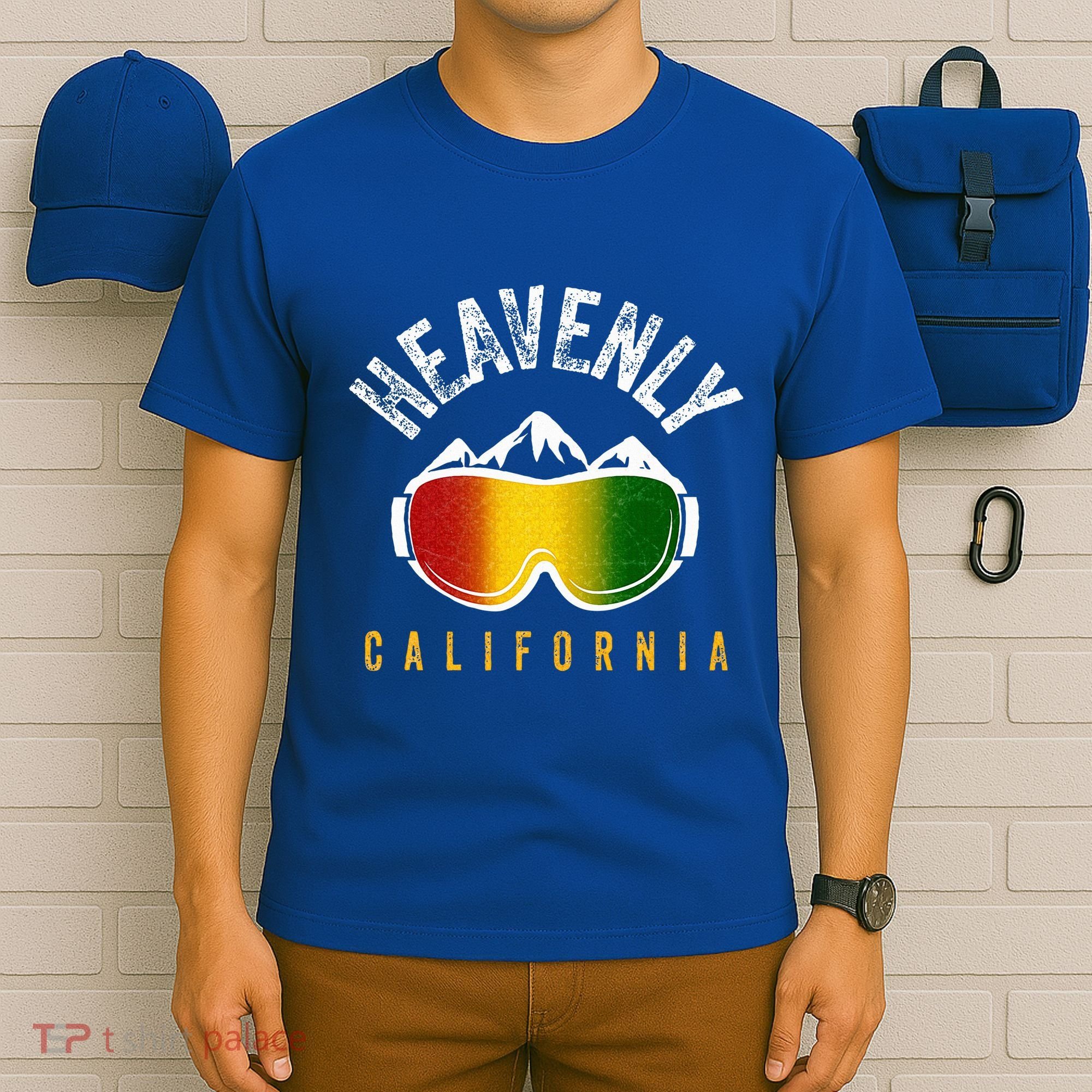 Heavenly California Rasta Lake Tahoe Jamaica Winter Reggae  T-Shirt