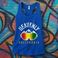 Heavenly California Rasta Lake Tahoe Jamaica Winter Reggae  Women's Tank Top thumb 3