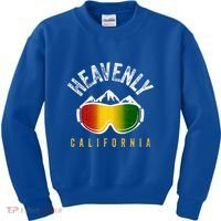 Heavenly California Rasta Lake Tahoe Jamaica Winter Reggae  Kids Sweatshirt thumb 0