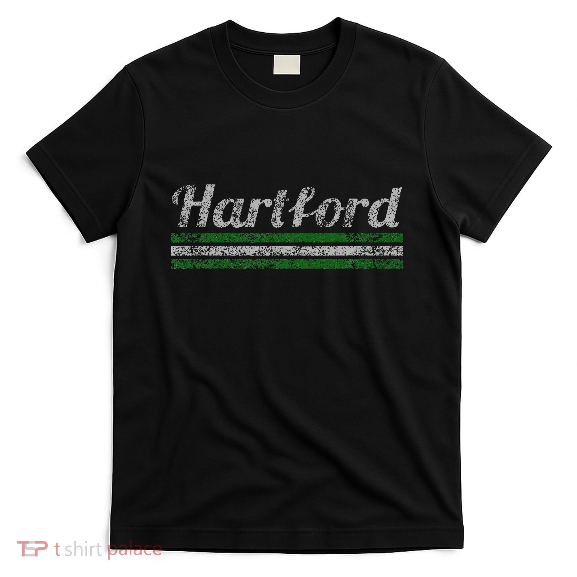 Hartford Connecticut Retro Vintage Weathered T-Shirt