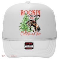 Hilarious Cowboy Rocking Christmas Tree Western Decor Hat thumb 0