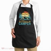 Happy Camper Retro Matching Camping Crew Apron thumb 2