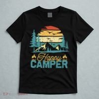 Happy Camper Retro Matching Camping Crew T-Shirt thumb 5