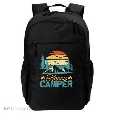 Happy Camper Retro Matching Camping Crew Backpack