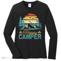 Happy Camper Retro Matching Camping Crew Women's Long Sleeve Shirt thumb 0