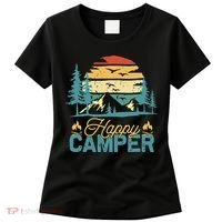 Happy Camper Retro Matching Camping Crew Women's T-Shirt thumb 0