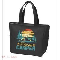 Happy Camper Retro Matching Camping Crew Tote Bag thumb 3