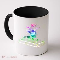 House Cat (Rainbow Dj Cat Kitty) Great Gift Coffee Mug thumb 0
