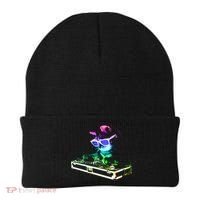 House Cat (Rainbow Dj Cat Kitty) Great Gift Beanie thumb 0