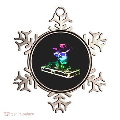 House Cat (Rainbow Dj Cat Kitty) Great Gift Ornament