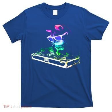 House Cat (Rainbow Dj Cat Kitty) Great Gift T-Shirt