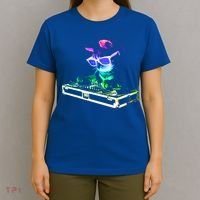 House Cat (Rainbow Dj Cat Kitty) Great Gift T-Shirt thumb 4