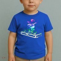 House Cat (Rainbow Dj Cat Kitty) Great Gift Toddler T-Shirt thumb 2