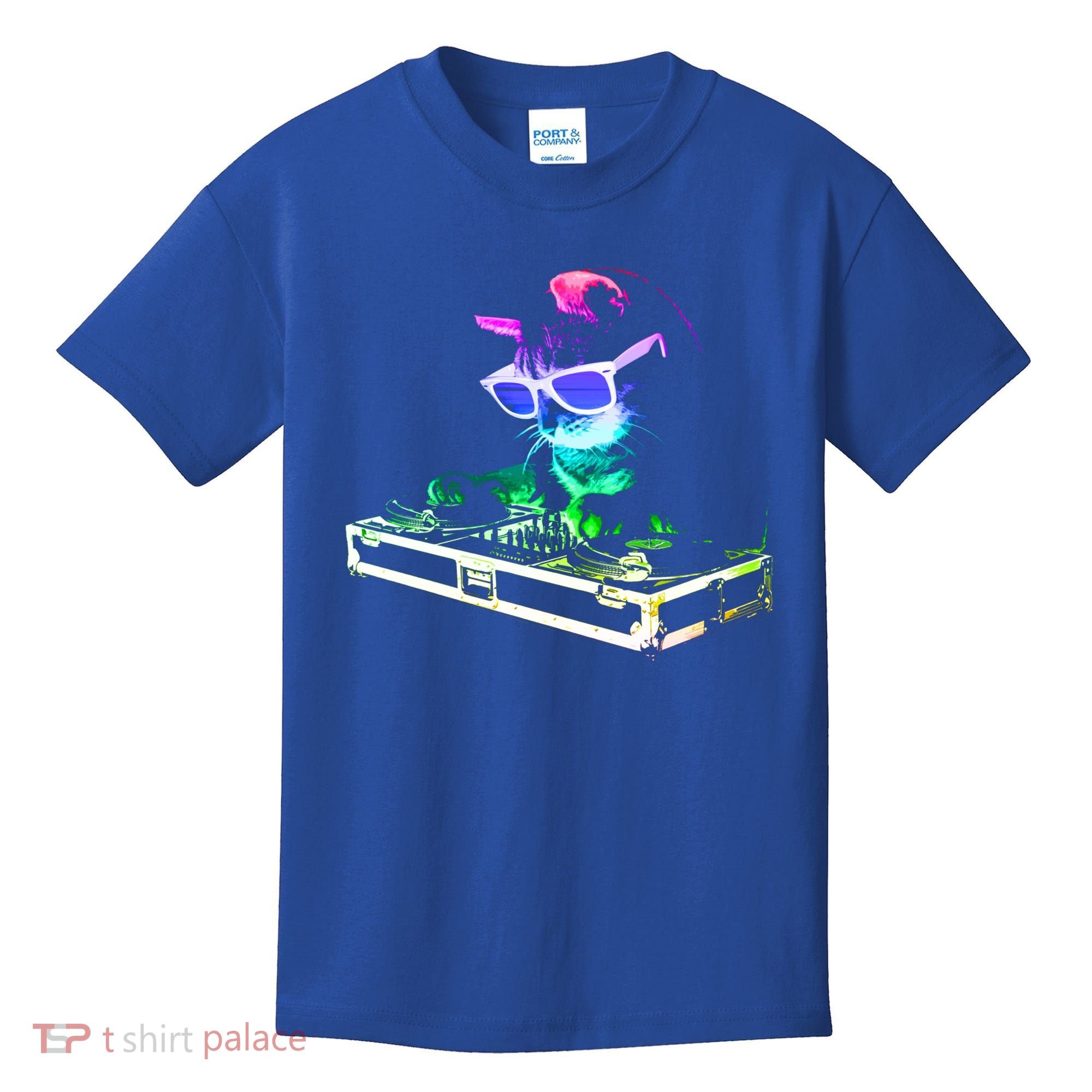 House Cat (Rainbow Dj Cat Kitty) Great Gift Kids T-Shirt