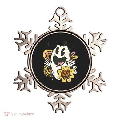 Halloween Cute Retro Ghost Ornament