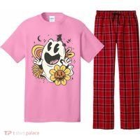 Halloween Cute Retro Ghost Pajama Set thumb 0