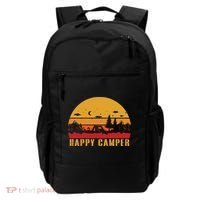 Happy Camper Retro Sunset Camping Backpack thumb 0