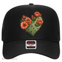 Heart Cactus Red Flower Hat thumb 0
