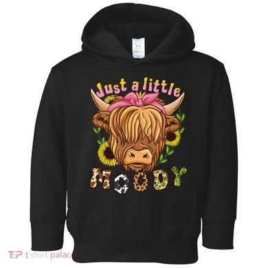 Highland Cow Scottish Highland Cow Toddler Hoodie