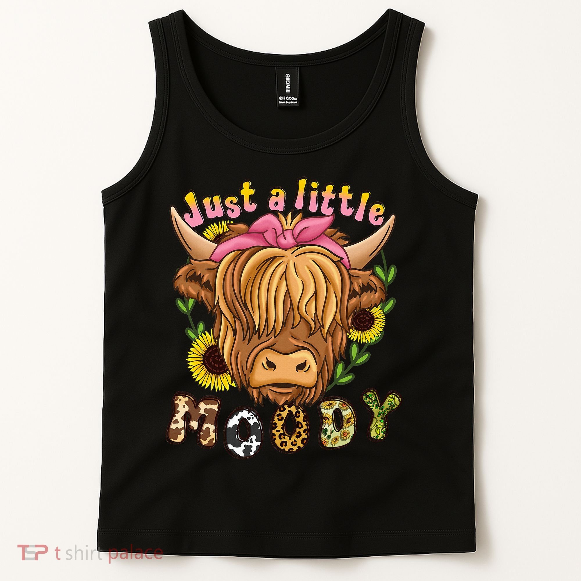 Highland Cow Scottish Highland Cow Tank Top